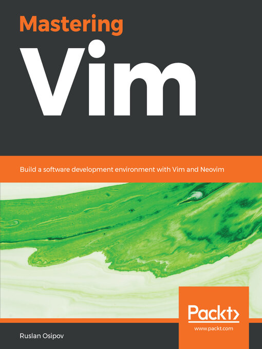 Cover image for Mastering Vim